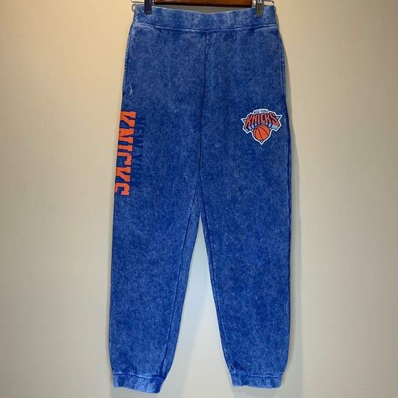 NWOT NBA Youth New York Knicks Fleece Sweatpants - Picture 1 of 8